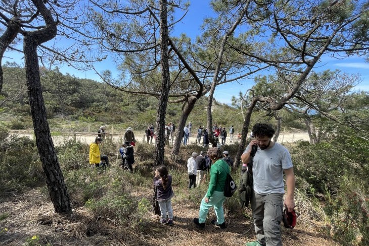 Passeio interpretativo “Pinhal da Praia das Pedras Negras e natureza envolvente”